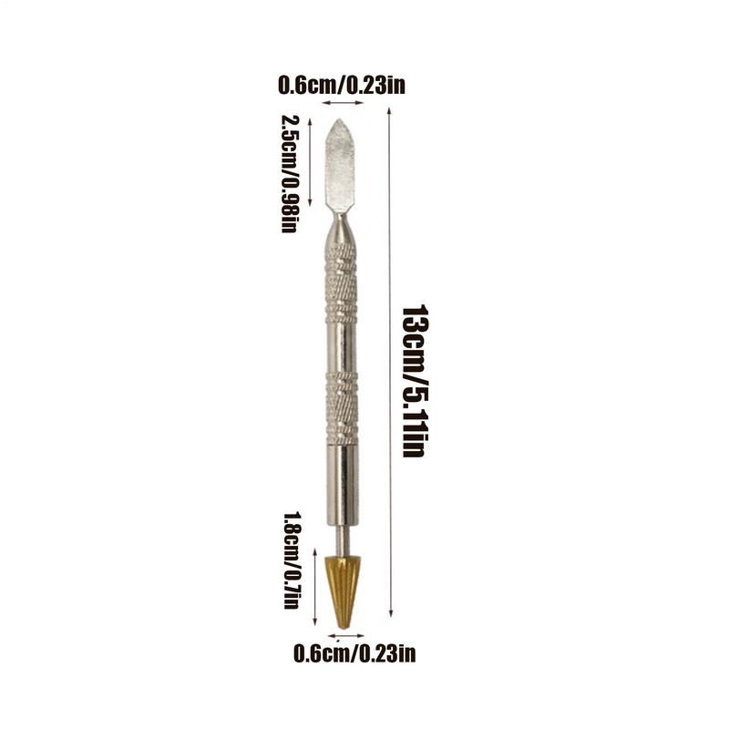 Leather Craft Tool Double Head Edge Oil Gluing Dye Painting Pen Applicator Stick Fast Paint Roller Tool Leather edge oil pen