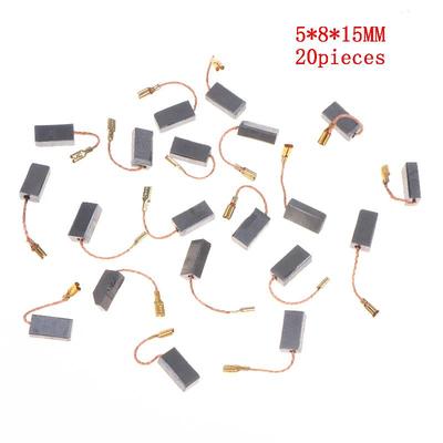 20/40Pcs Power Tool Accessories Carbon Brushes Replacement Parts 5x8x15mm For Motor Angle Grinder Carbon Brushes