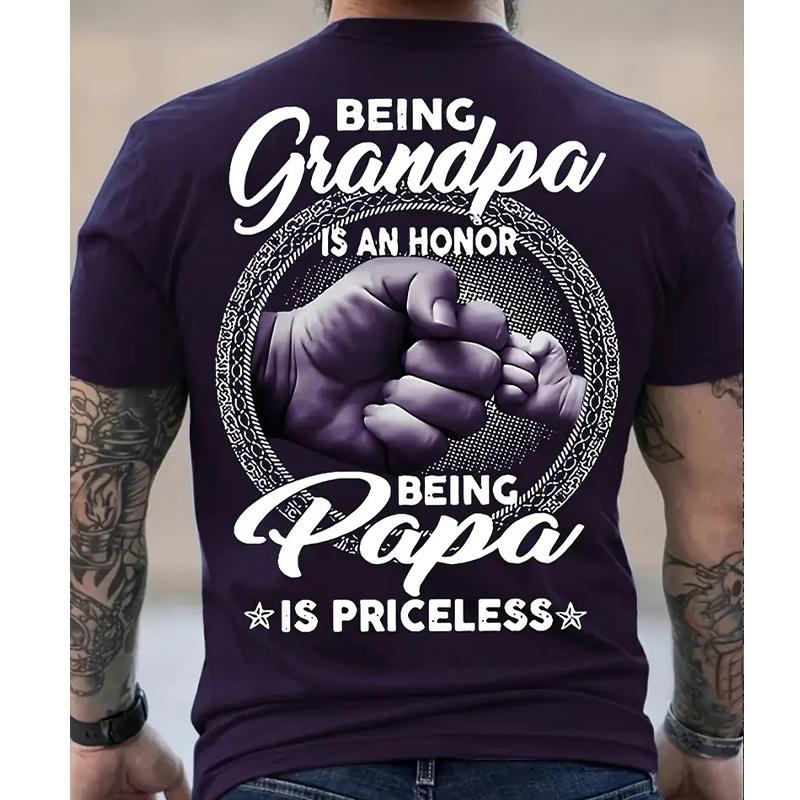 Nueva camiseta de moda de verano para hombre con estampado de monograma de personalidad para hombre