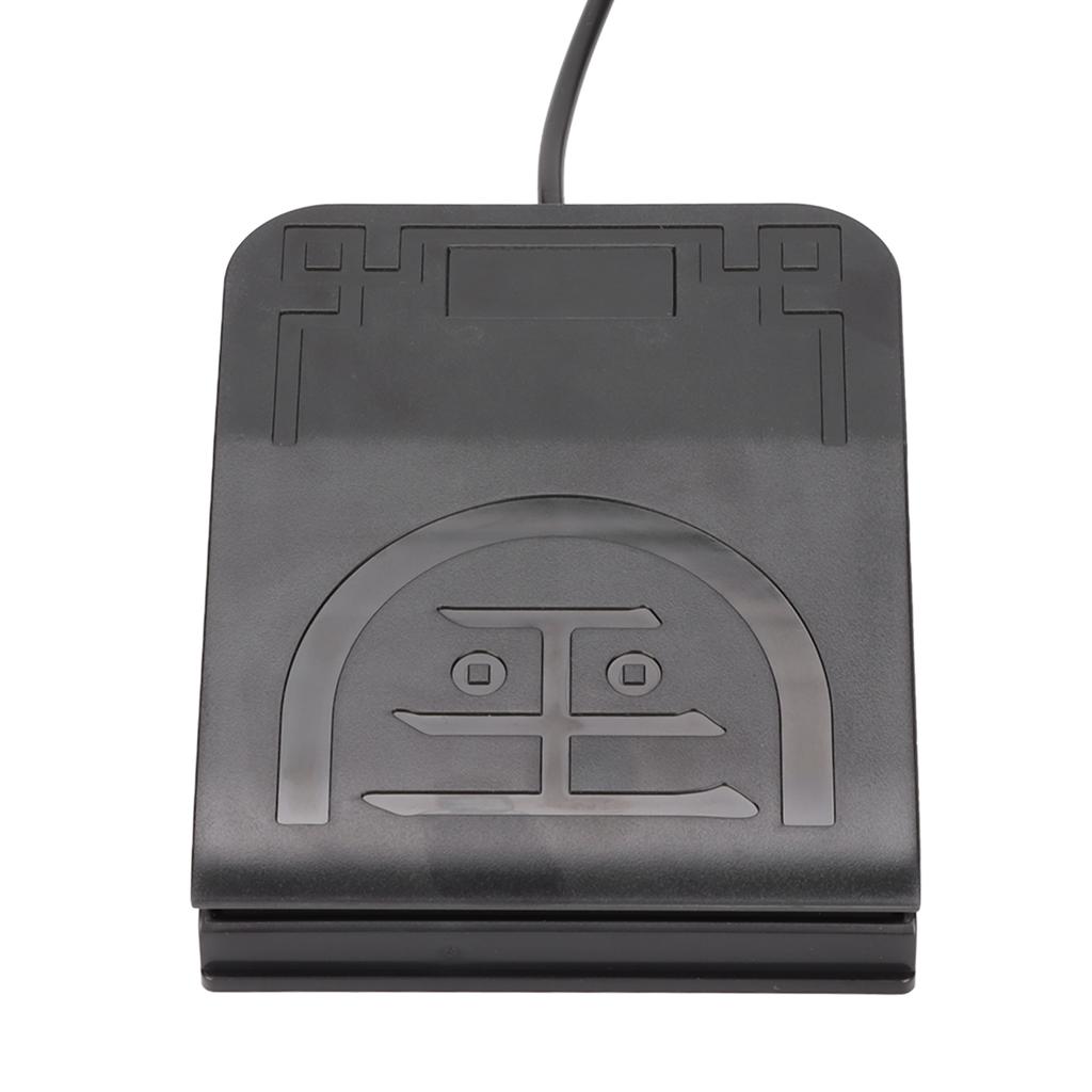 USB Foot Switch Pedal MIDI Controller Ergonomic Design Single Foot Switch Pedal for Instrument Photobooth Zooming