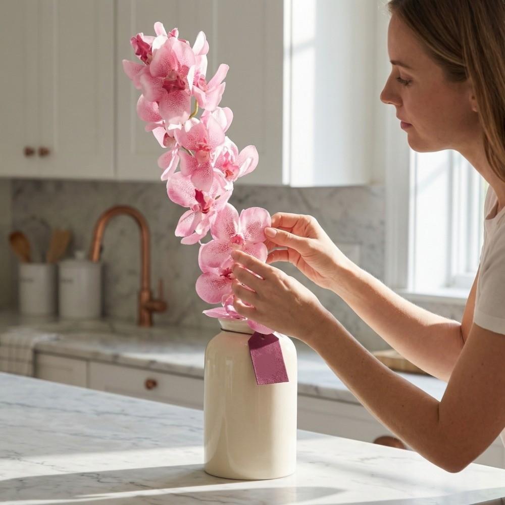 Butterfly Orchid Simulation Moth Orchid Handmade Faux Phalaenopsis  Wedding Party Favors