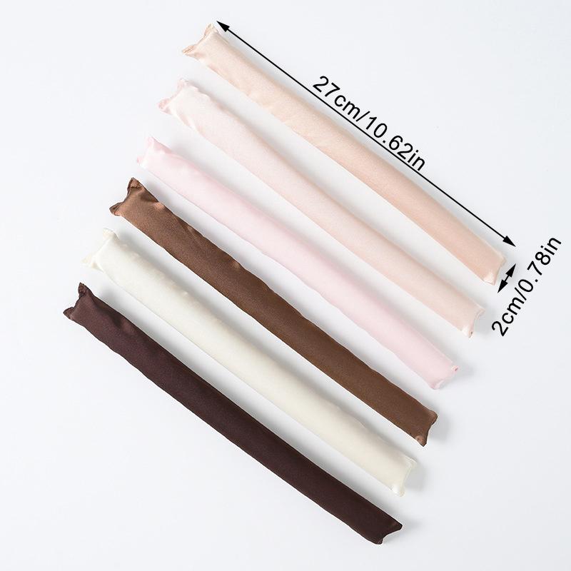 

Шесть цветных резиновых щипцов для завивки волос Big Wave Sleep Heatless щипцы для завивки волос набор из шести предметов щипцы для завивки волос артефакт