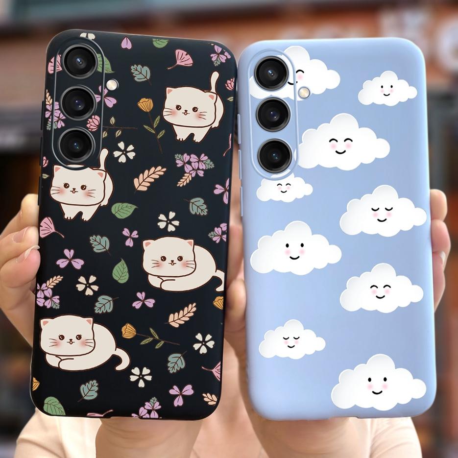 For Samsung Galaxy S23 FE Case Cute Dinosaur Cartoon Cover Soft TPU Phone Case For Samsung S 23 Plus Galaxy S23 Utra S23+ Bumper