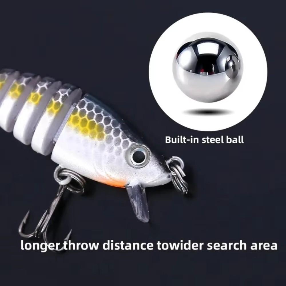 4.5g Weight Multi Section Bait 5.5cm Length Hard Bait Mini Lures Micro Bait  Sea Bass Fishing