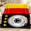 Germany national football team blanket Flannel Blanket Soft Cozy Plush Throw for Sofa Bed Lightweight Home Decoration Outdoor camping