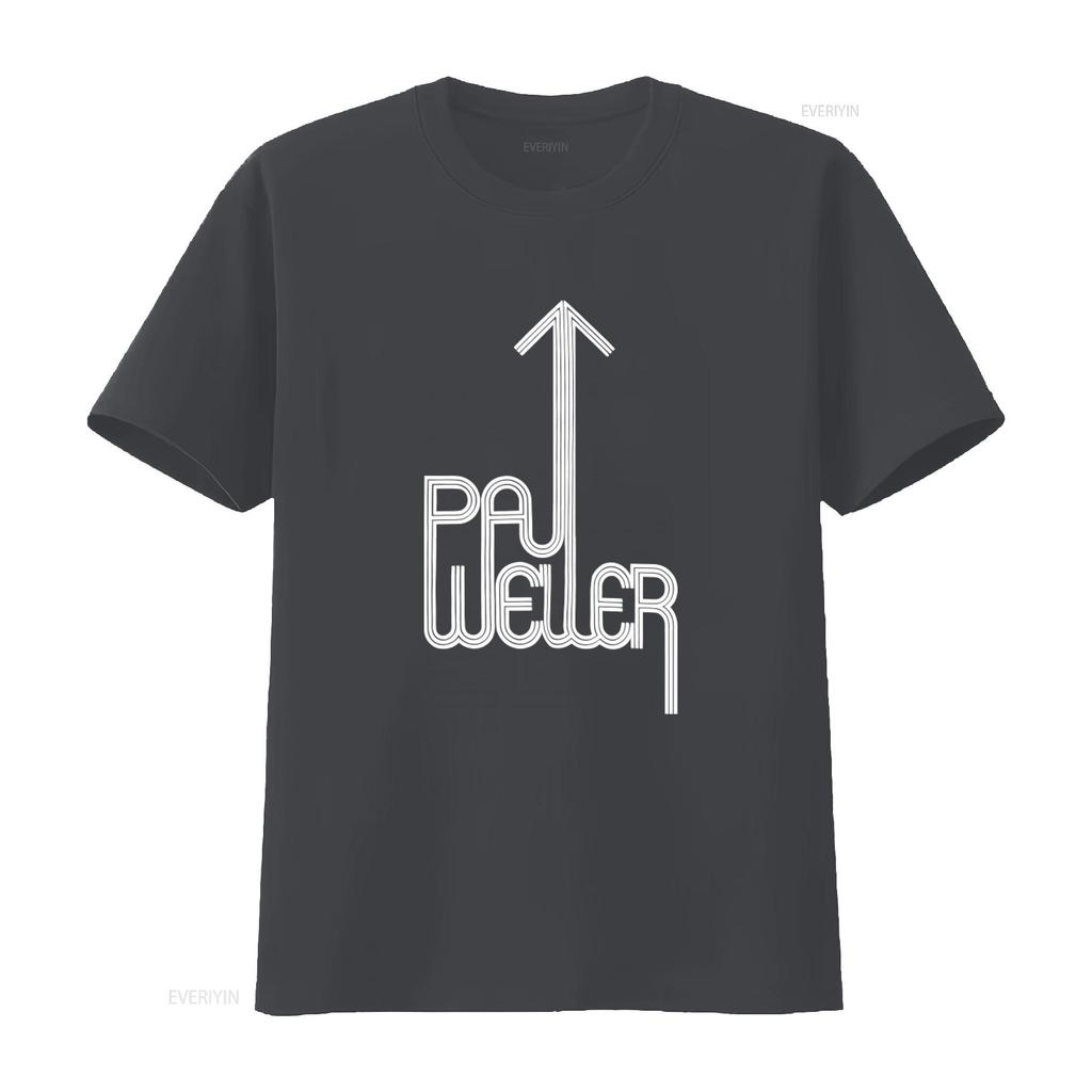 T-shirt Paul Weller The Jam Abbigliamento Mod Stile Scooter Council Soul Design vintage Lavata Comoda streetwear uomo grafica