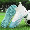 Unisex Large-size Football Shoes  Nail Anti-slip/ Wear-resistant TPR Artificial Corthop Outdoor Children's Football Shoes