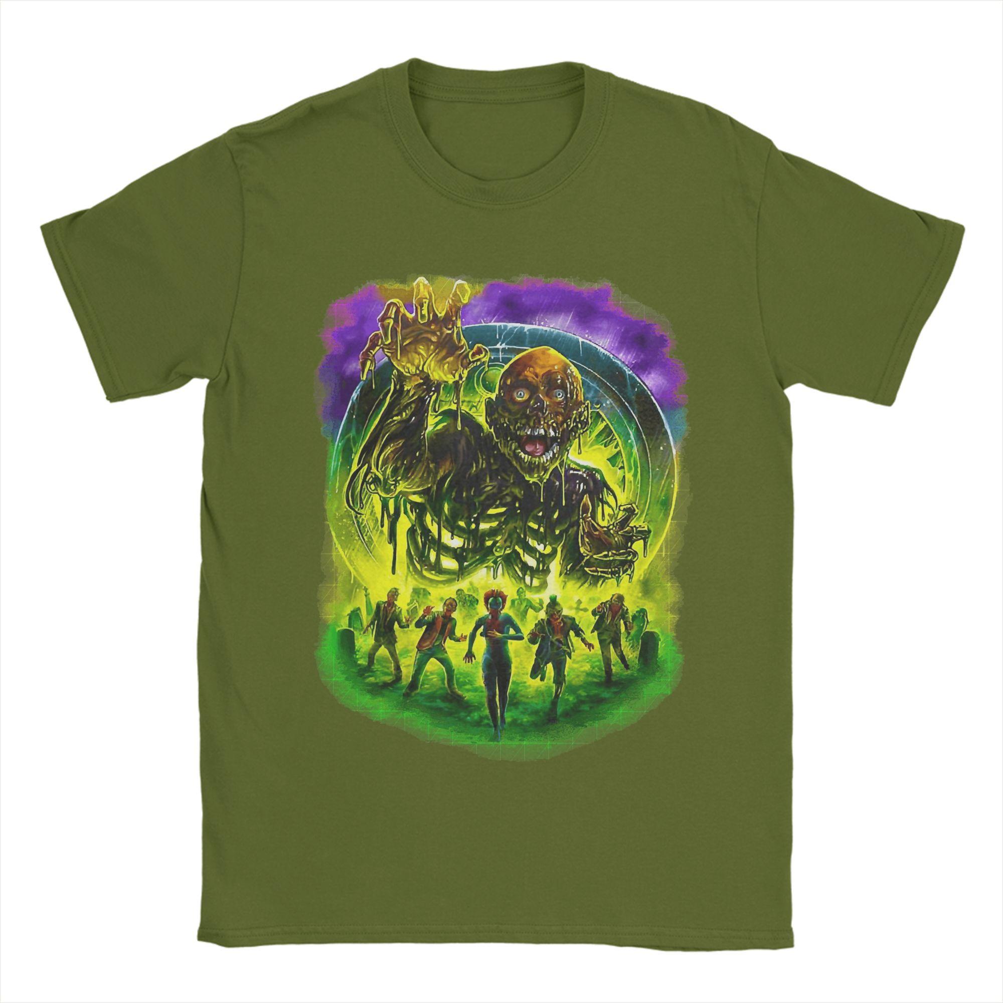 

Leisure Return Of The Living Dead Horror Design T-Shirts for Men Round Neck T Shirts Short Sleeve Tee Shirt Plus Size Tops 4XL