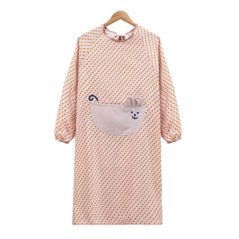 2024 Korean Style Waterproof Oil-Proof Fashionable Women's Apron for Stir-Frying