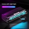 FSU4 LED Night Light Car Temporary Parking Number Plate For F30 F10 E90 X3 E60 Metal Roller Adjustable Car Parking Plate Keychain