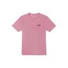 Vans T Shirts Women's Pink Crew Neck Moderate Straight Fit VN0A7YHVBD5