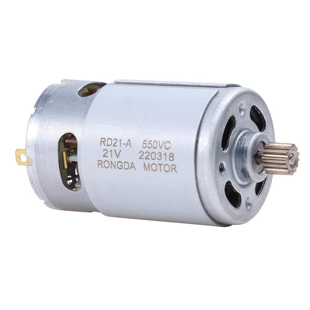14 Teeth Mini Motor 29800rpm 8.2mm Gear Dc Rs550 Motor Lightweight Portable for Mini Reciprocating Hand Saw
