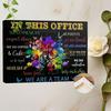 Motivational Sea Quotes Canvas Art for Office & Lady's Room