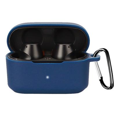 Compatible Case Protective Case Headphone Case KONXISA Silicone Material Easy To Wear Shockproof Waterproof Dustproof Washable Carabiner Included Easy