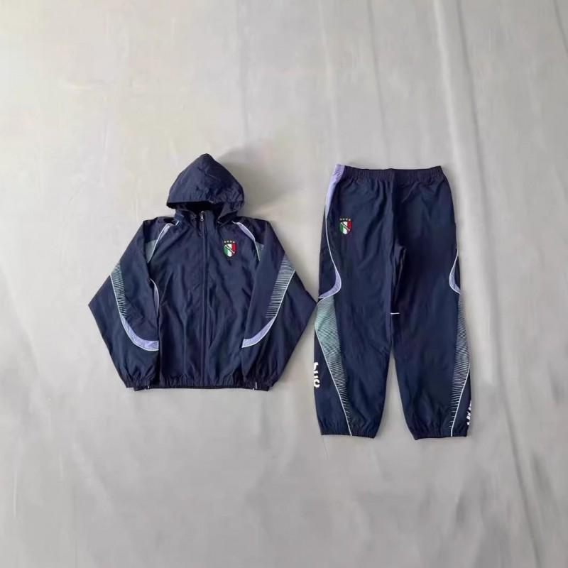Herren Kapuzen Windbreaker Jacke mit Kordelzug - Wasserdicht Sport Track Freizeit Outdoor Bekleidung