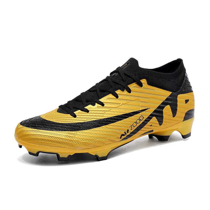 2025 New Football Shoes Men's and Women's Low-top Youth Training AG Long Nails Artificial Turf Sports Shoes 2025