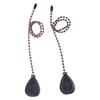 Classical Drop Pendant Ceiling Fan Pulls Metal Chain Extensions Ceiling Fan Pull Chain Enhancements for Lights & Fansa