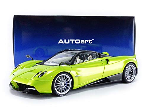AUTOart 1/18 Pagani Huayra Roadster Metallic Light Green Finished Model 78288