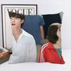 Mr.Plankton Serie TV Coreane Federa Quadrata Camera da Letto Divano Cuscino Comfort per il Tempo Libero Decorazione per Auto Casa