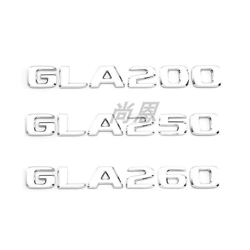 Compatible with Mercedes GLA180 GLA200 GLA260 AMG Tail Badge Emblem Letter Sticker Logo