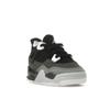 Air Jordan 4 Retro TD Fear 2024 Baby Sneakers Black White Anthracite FV4538-002