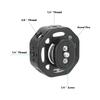 HDRIG Round Aluminum Camera Cage Side Handle with 1/4 Screws & 3/8 Positioning Hole