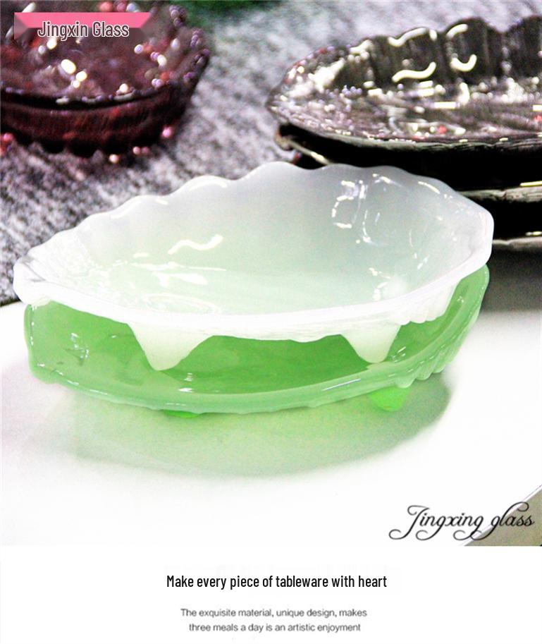 Glass Single-Serving Fruit Dish for Snacks and Desserts