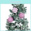 Elegant Christmas Ornament Balls For Festive Tree Decoration Shimmering Foam Decor Set