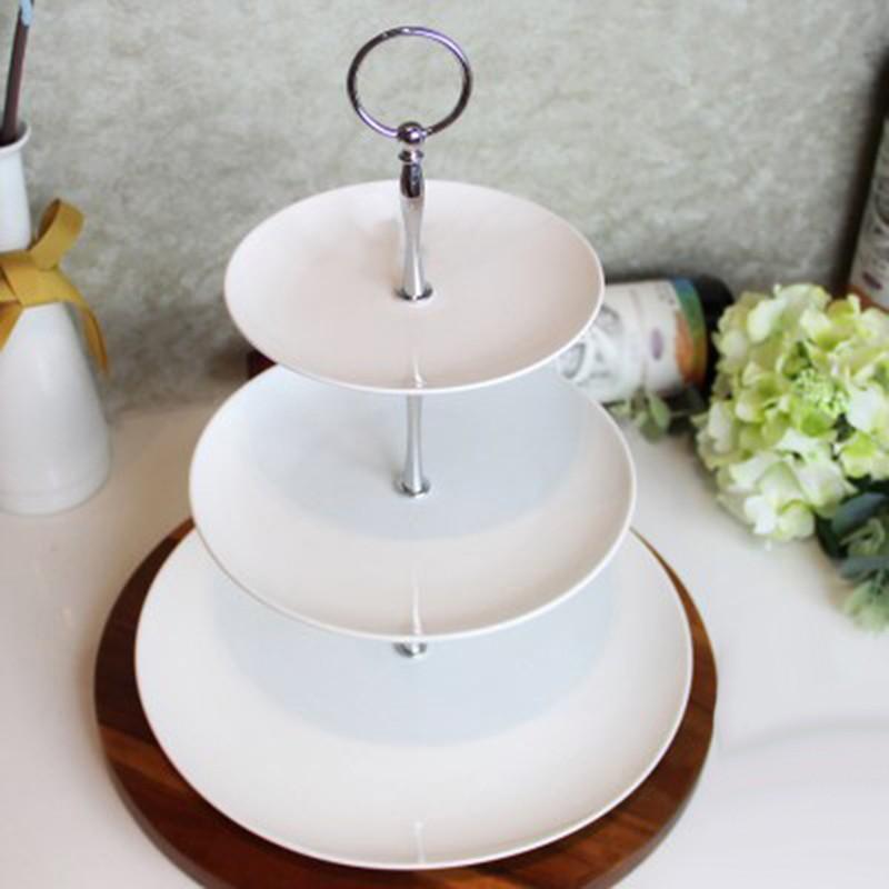 Stojak na ciasto Okucia Pręt Stop cynku Taca na babeczki Deser