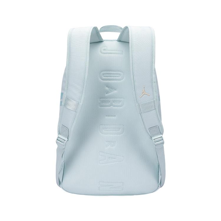 Jordan Velcro Badge Casual Series Fashion Leisure Polyester Backpack Large Unisex backpack Light-Green JD2533232GS-004