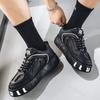 Fashion 2025 Autumn Low Top Thick Soled Casual Sports Shoes for Men Fashion Trend Versatile Mesh Breathable Comfortable Chunky sneakers