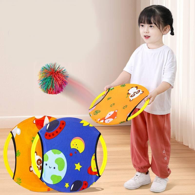 Catch Bounce Ball Training Toy Indoor Outdoor Play Parent Child Interaction