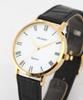 Olienteu Korean-Made Men'S Leather Band Wristwatch Ot5706Go