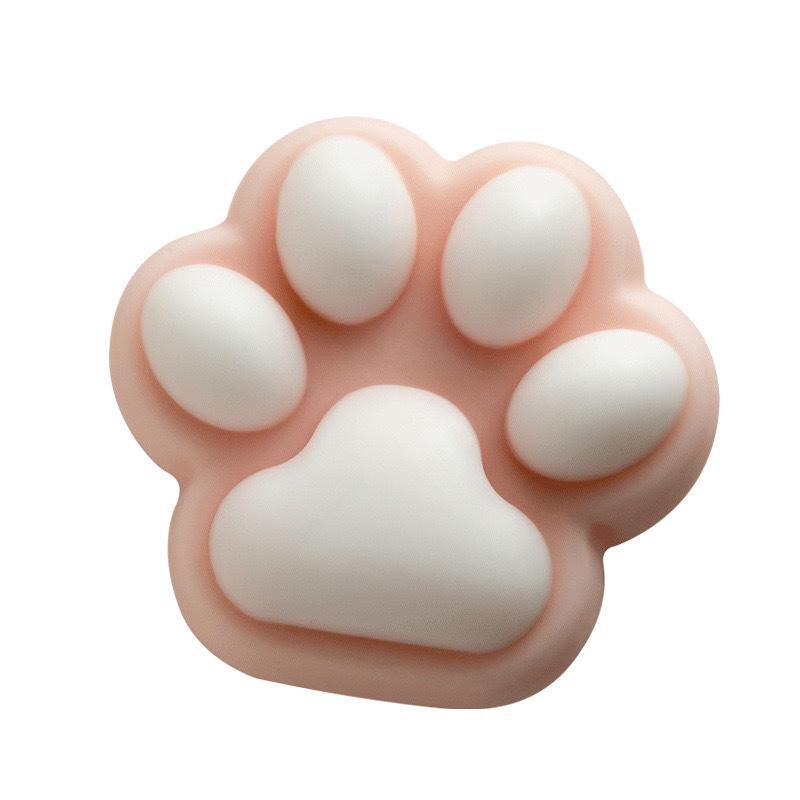 45g Handmade Cartoon Cat Claw Face Soap - Cute & Novel Cleansing Doodle Soap