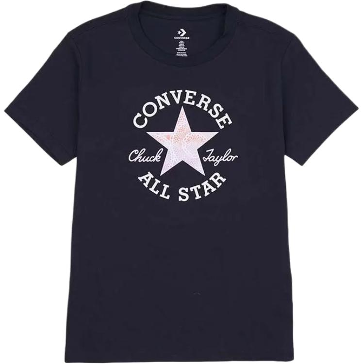 Converse Chuck Patch Regular T Shirt Women s Black 10026362-001 S