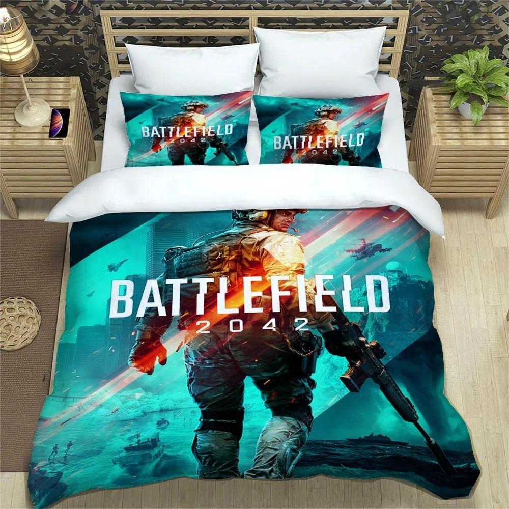 Game Battlefield 3d Pint Bedding Sets Exquisite Bed Supplies Set Duvet Cover Bed Comforter Set Bedding Set Luxury Birthday Gift