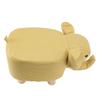 Animal Footstools Lovely Cartoon Innovative Elephant Upholstered Stool for Nursery Bedroom Playroom