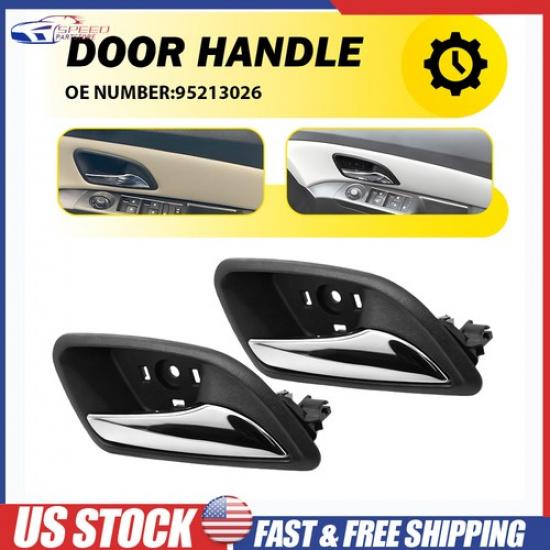 Front&Rear Passenger Side Interior Door Handle For 2011 12-2015 Chevrolet Cruze