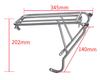 Titanium Folding Bike Rear Rack Disc Bicycle Basket Accessory