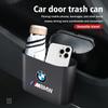 Car Door Hanging Trash Can Storage Box Auto Accessories For BMW Performance X1 M3 M6 F01 F02 E34 E36 E60 F10 F20 X6