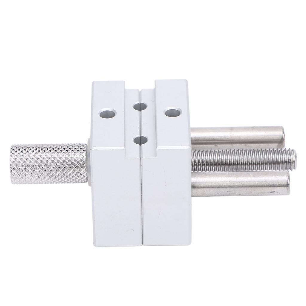 Mini Vise Clamp High Accuracy Adjustable 30mm Maximum Clamping Dia Metal Handy for Jewelry Making