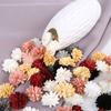 5/10/20Pcs 2.5cm Fabric Artificial Flower Heads for Wedding Home Garland Decor DIY Art Hair Accessories Wreath Fake Flowers