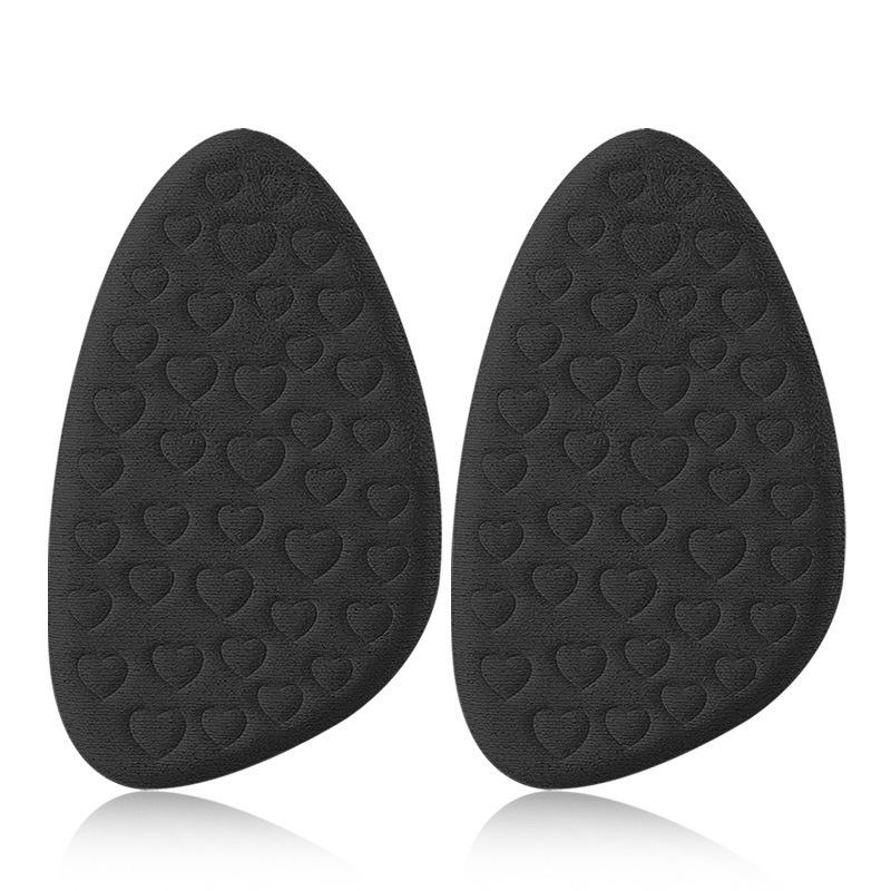 

Women High Heel Pads GEL Forefoot Anti-slip Self-adhesive Stickers Pain Relief Insert Half Insole Toe Cushion Foot Care Shoe Pad чёрный