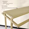 Double Row Floor-Standing Clothing Display Rack for Men & Women
