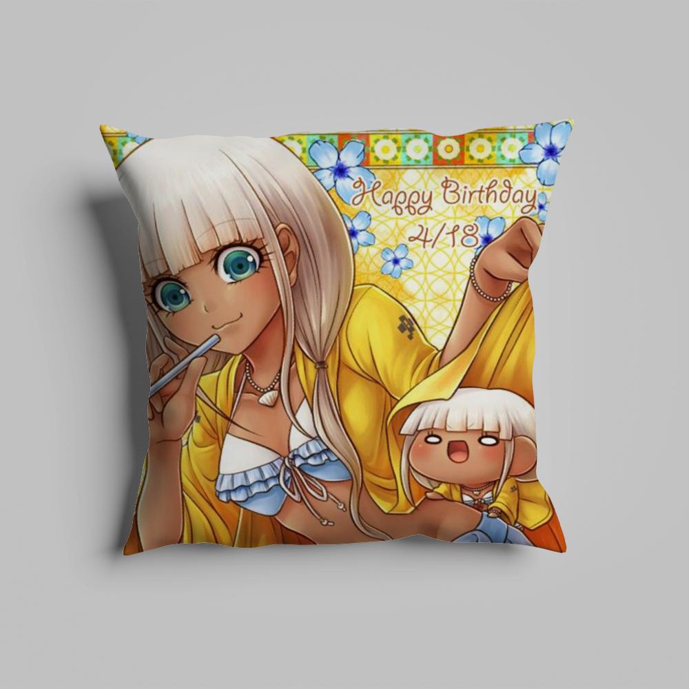 Pillow Case Luxurious Home Office, Sofa Decorative Multi Sized Car Seat Cushions, Pillowcases D-DanganronpaS Anime