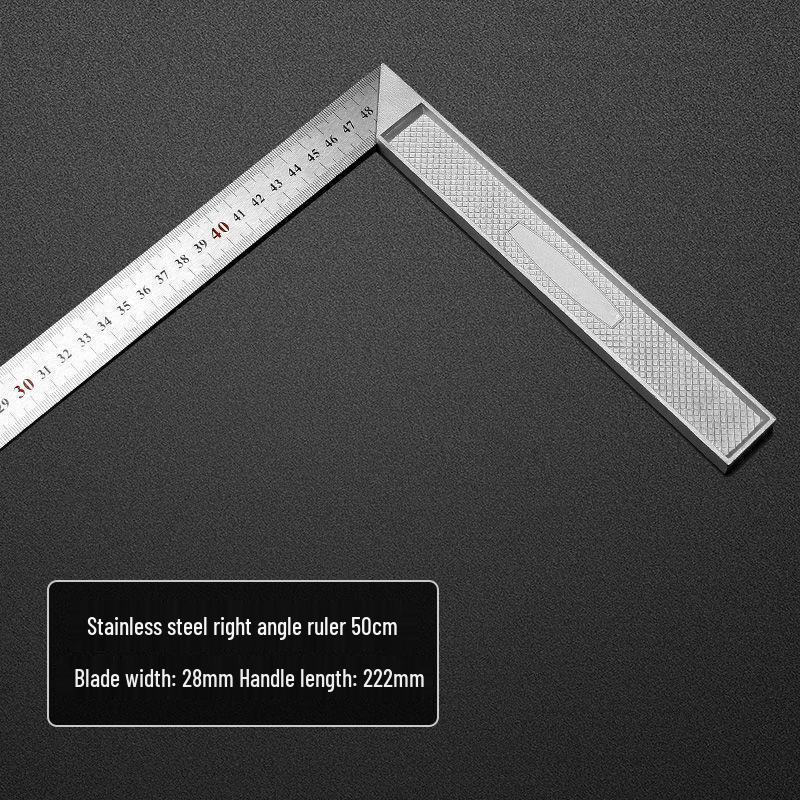 Set di righelli in acciaio ispessito: Righello Dritto 15cm-2m per Disegno & Disegno Tecnico, Spedizione Gratuita