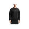 Fila Fitness Casual Sportivo Versatile Comodo Caldo Morbido Pile Pullover Girocollo Felpa Uomo felpa Nero Profondo A11M541212FBK