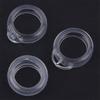 Et Series High-Definition Flat Head Plugs Medical-Grade Fully Transparent Liquid Silicone Sleeves