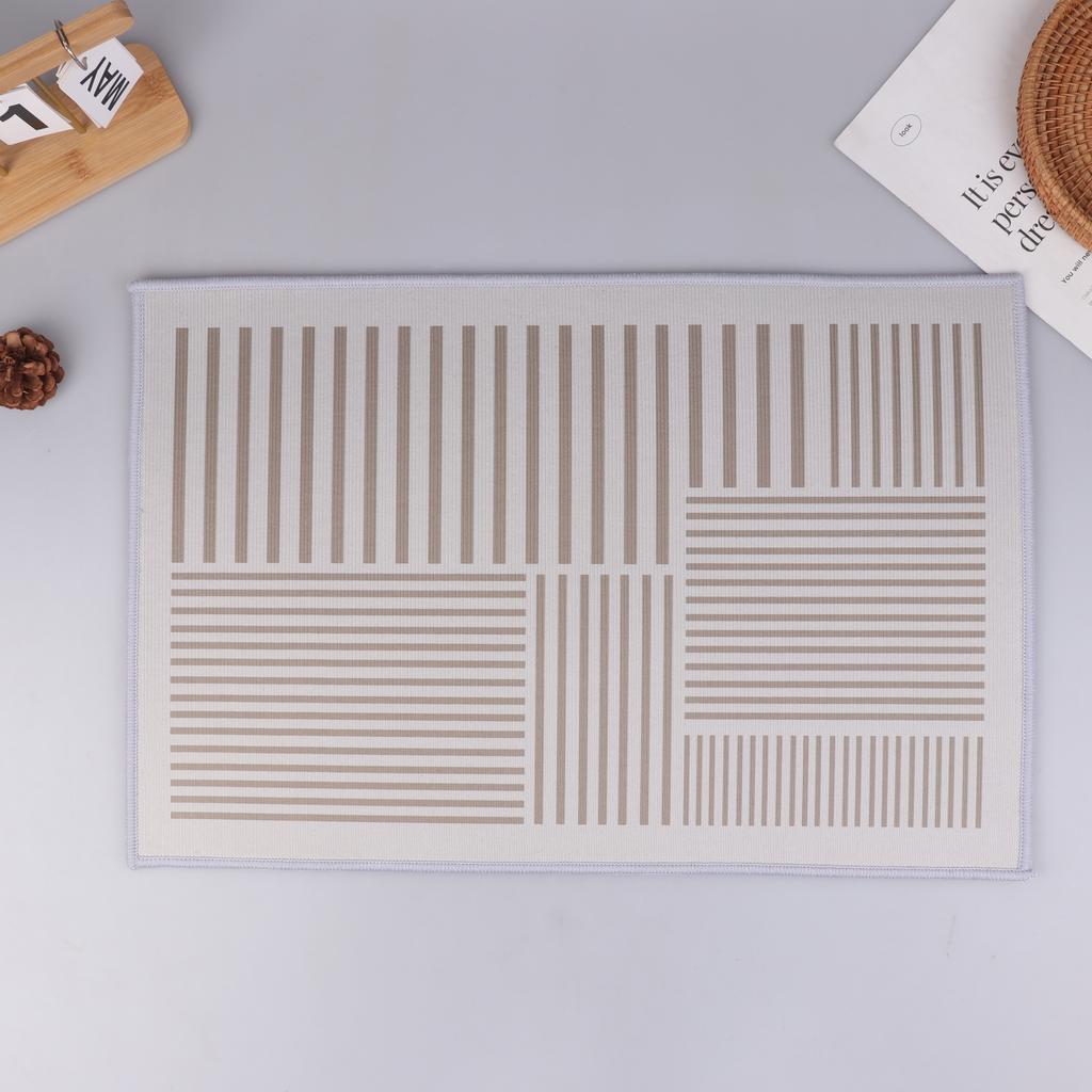 Quick-Dry Diatomite Bath Mat - Super Absorbent Bathroom Floor Mat, Non-Slip & Mold Resistant for Shower & Sink Areas