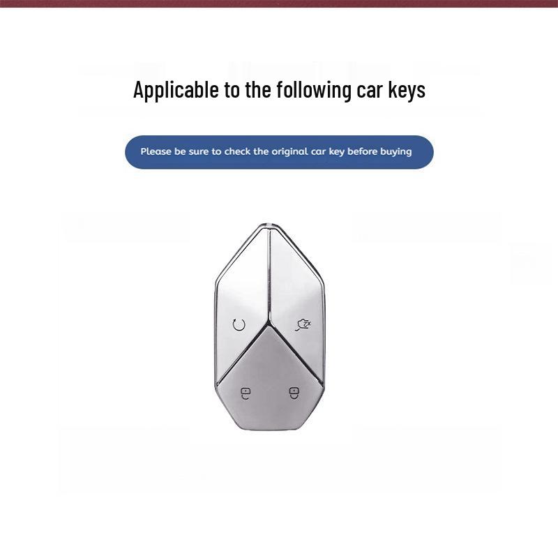 Compatible with BYD Fangchengbao 5, 8, 3 Key Case and Shell for 2023-2025 Models In Genuine Leather.